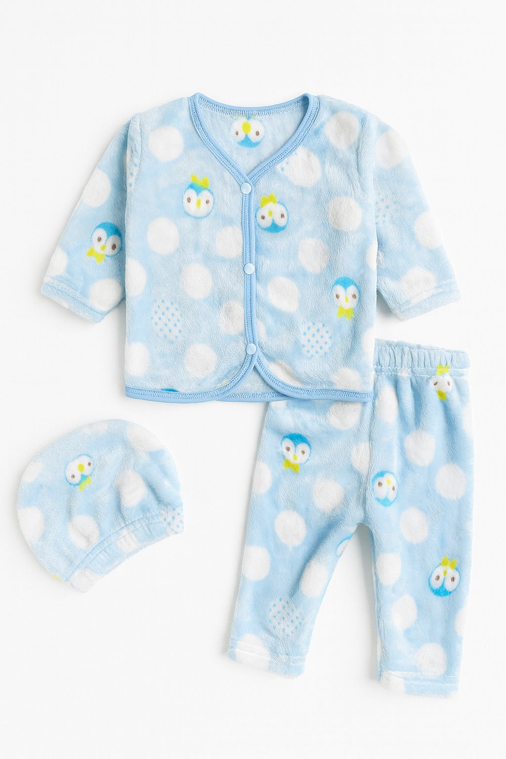 Cozy Winter Dress (0-3M)