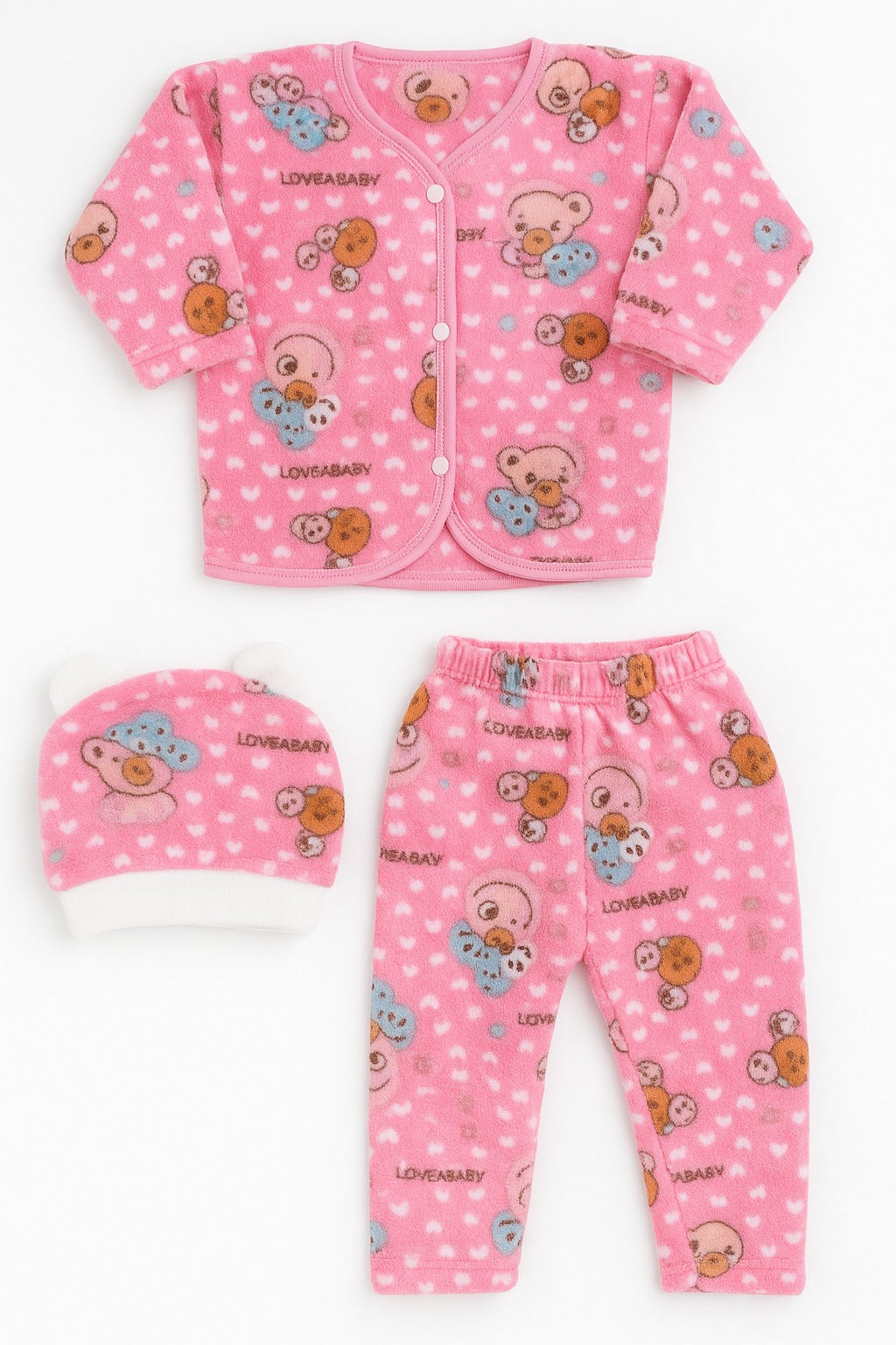 Cozy Winter Dress (0-3M)