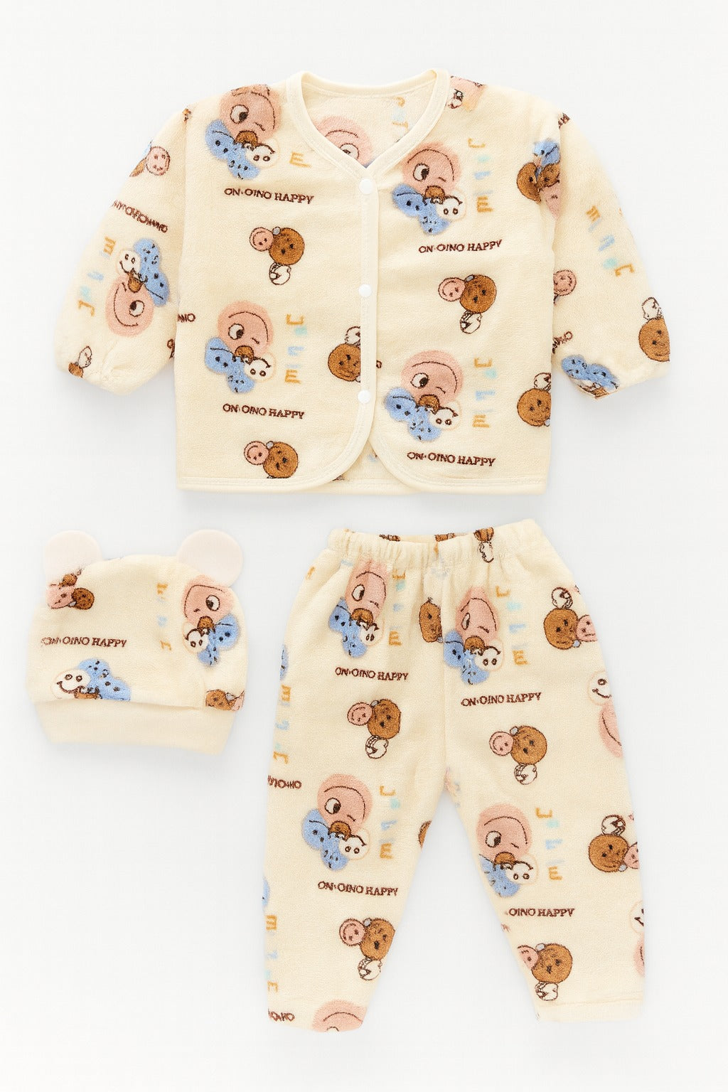 Cozy Winter Dress (0-3M)