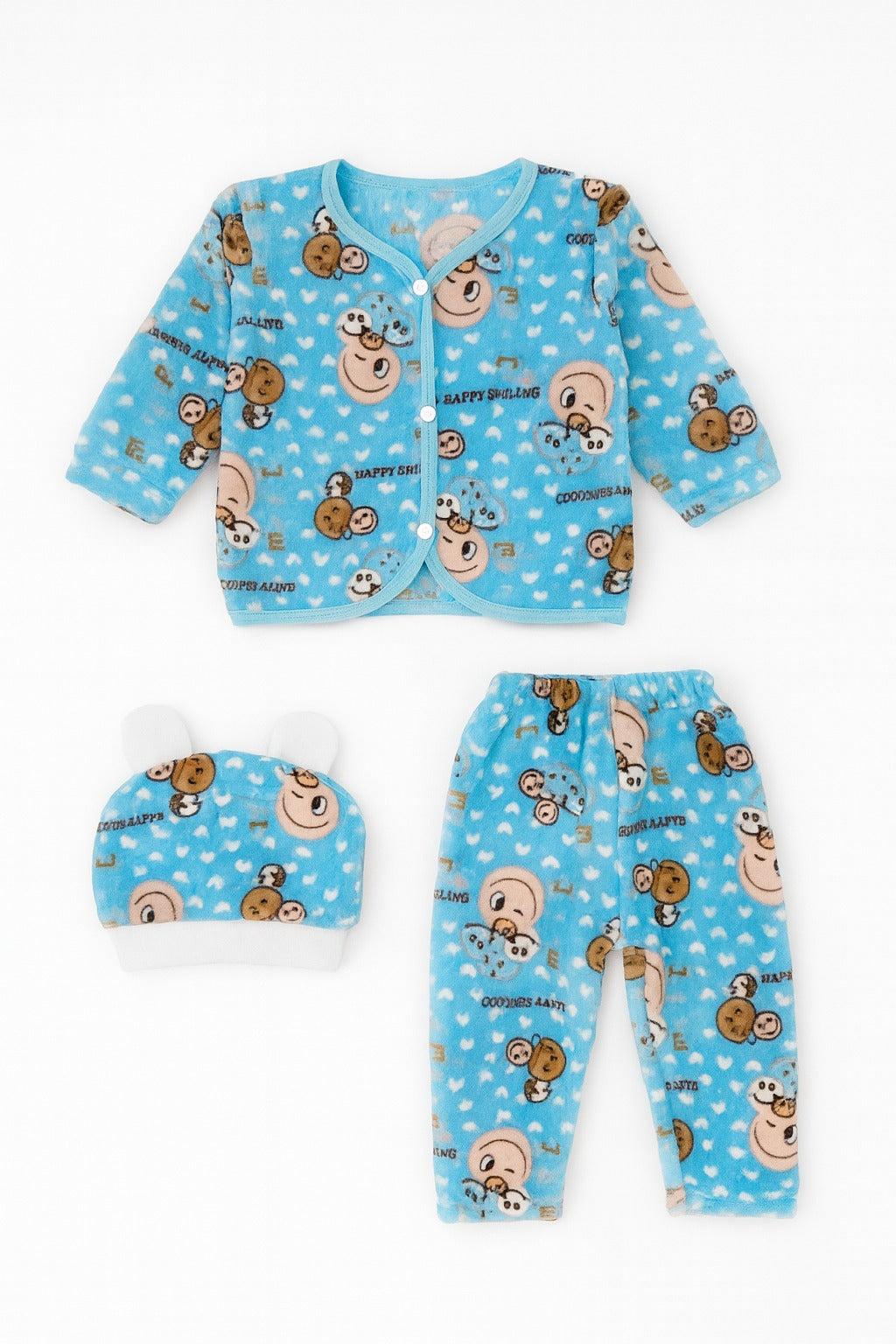 Cozy Winter Dress (0-3M)