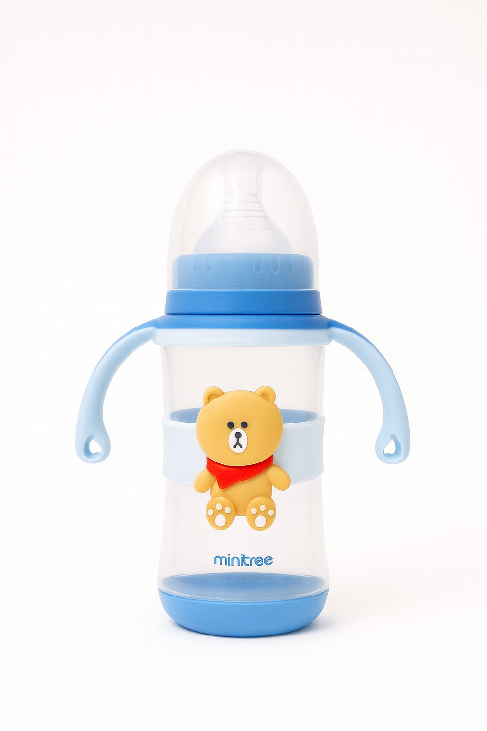 FE196-Bear baby feeding bottle 210ML