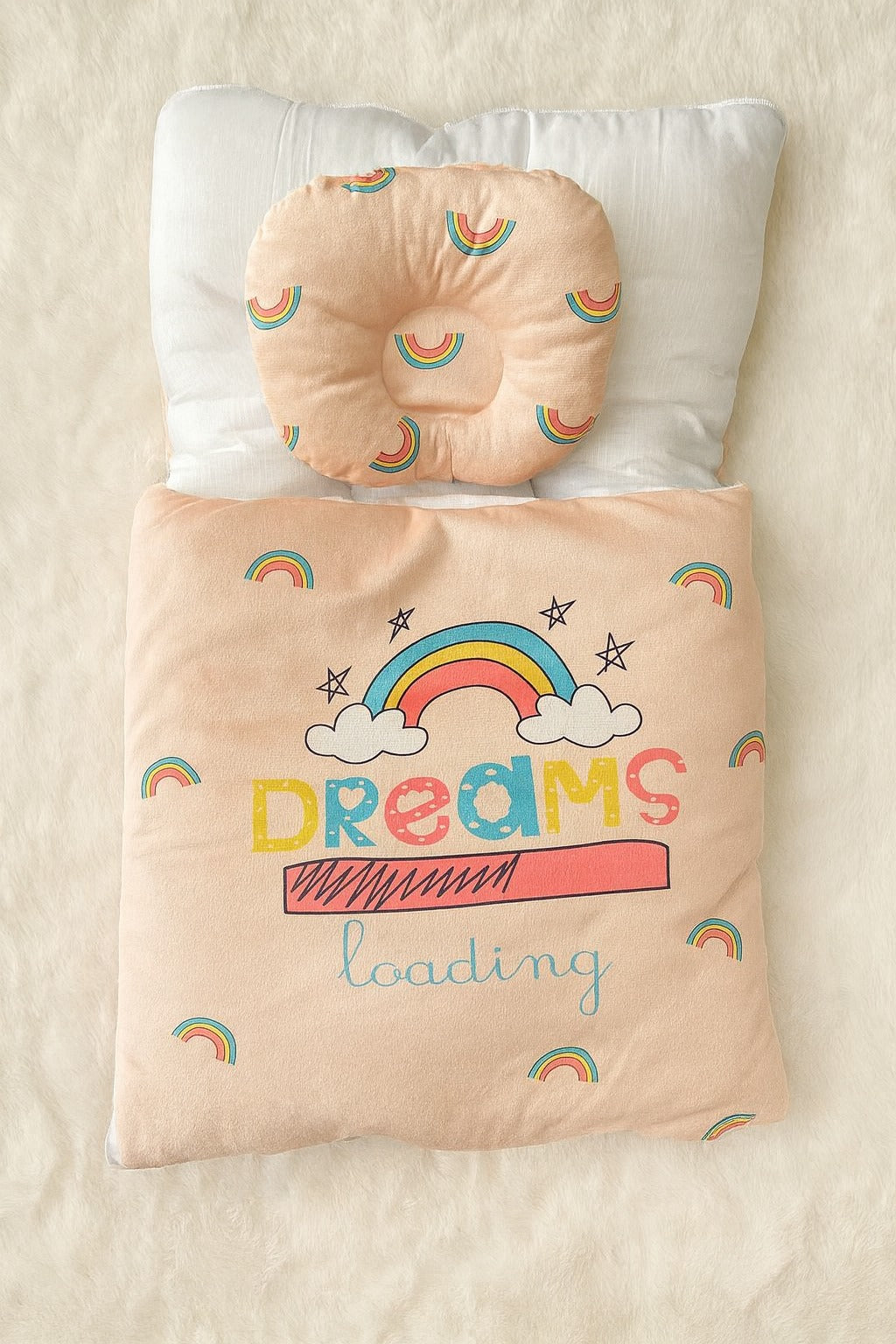 SHT448-Velvet Carry nest with Pillow