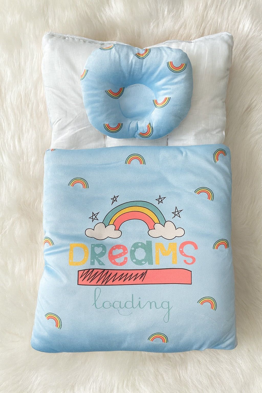 SHT448-Velvet Carry nest with Pillow