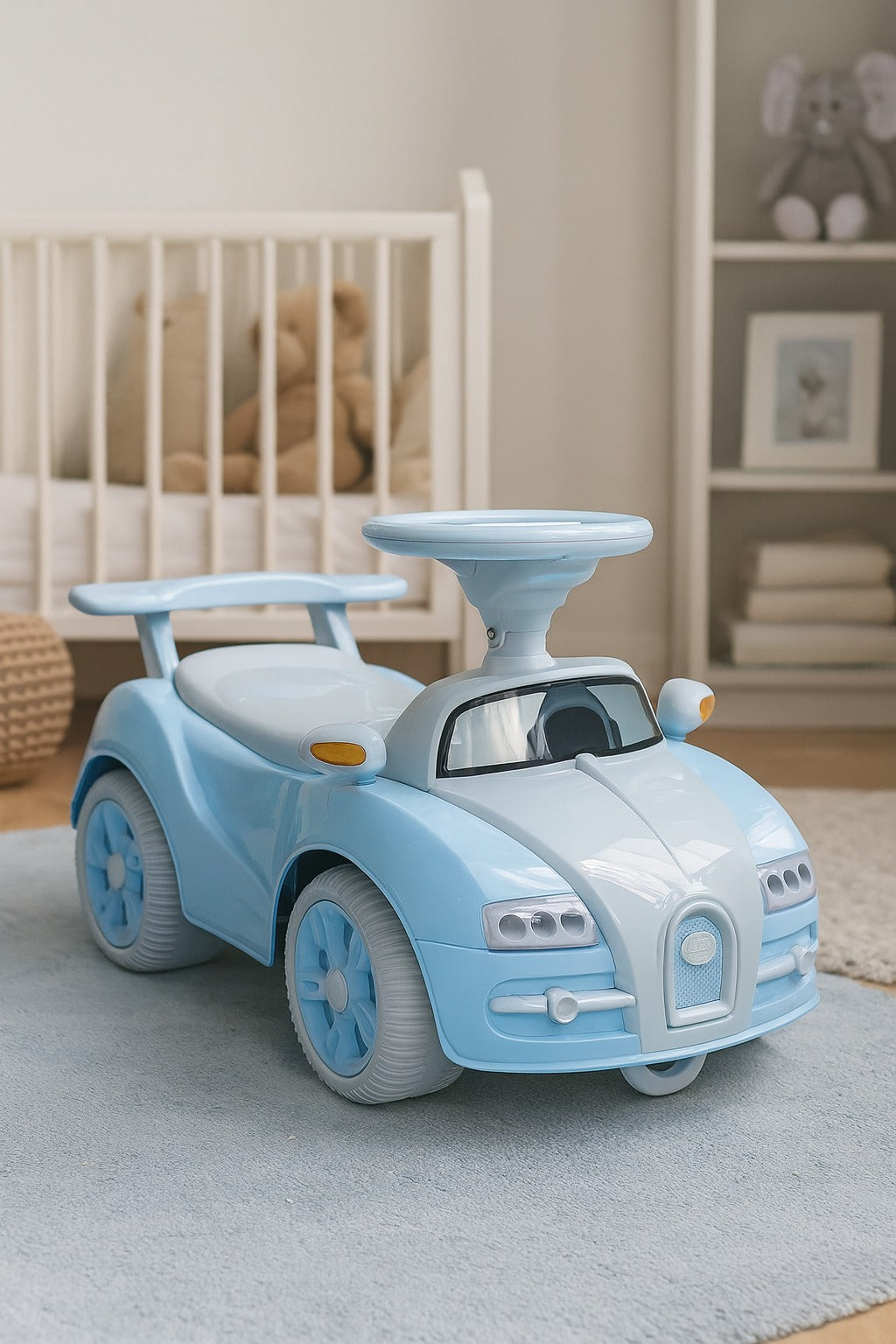 Kids Push & Tolo Card Cooper Style Blue BZ-A+B-7628