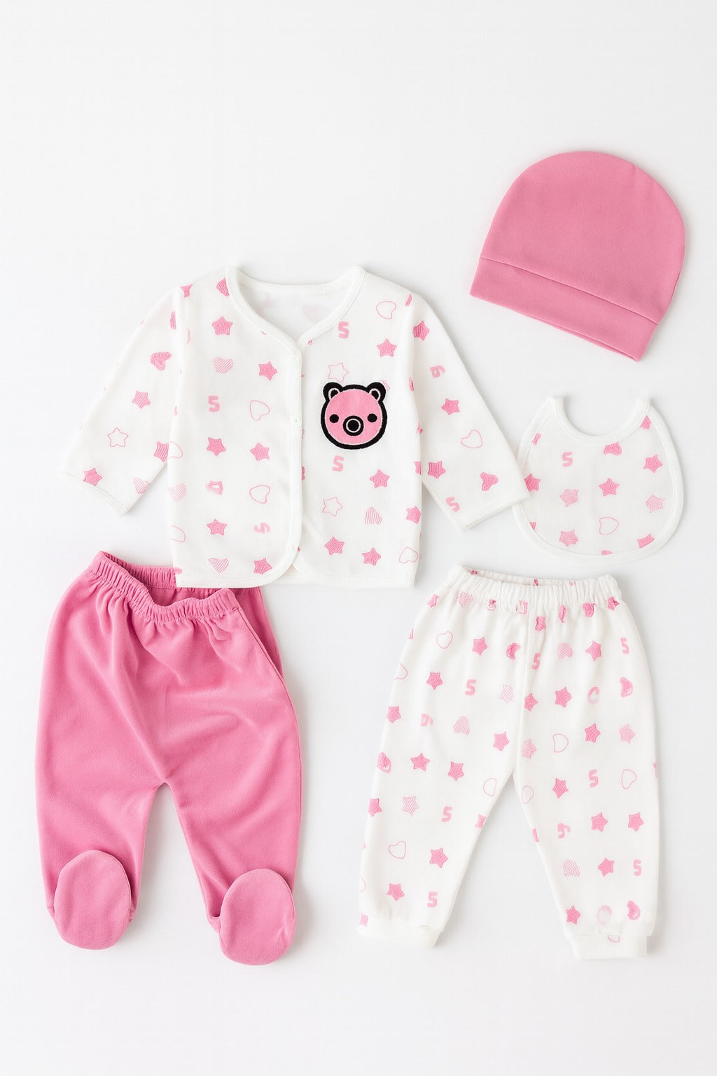 5 pieces winter Starter Sets (0-3M)