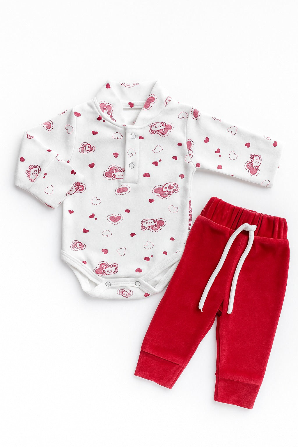 2 piece Winter Romper + Trouser Set (0-18M)