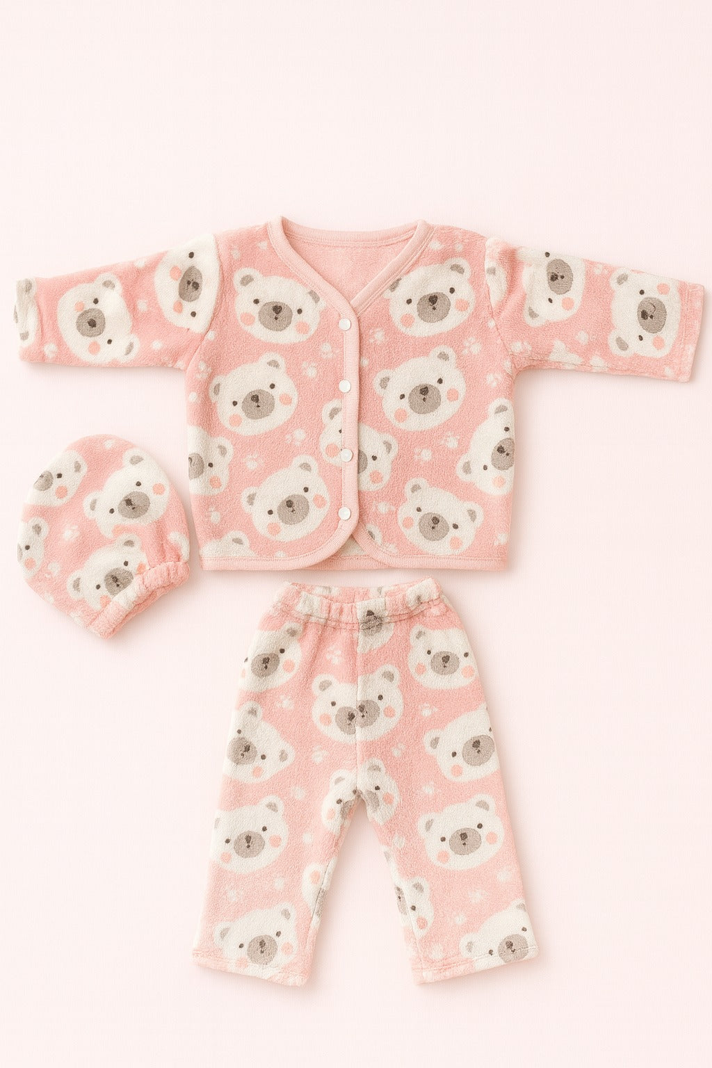 Cozy Winter Dress (0-3M)