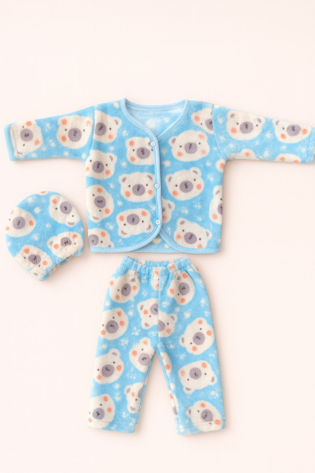 Cozy Winter Dress (0-3M)