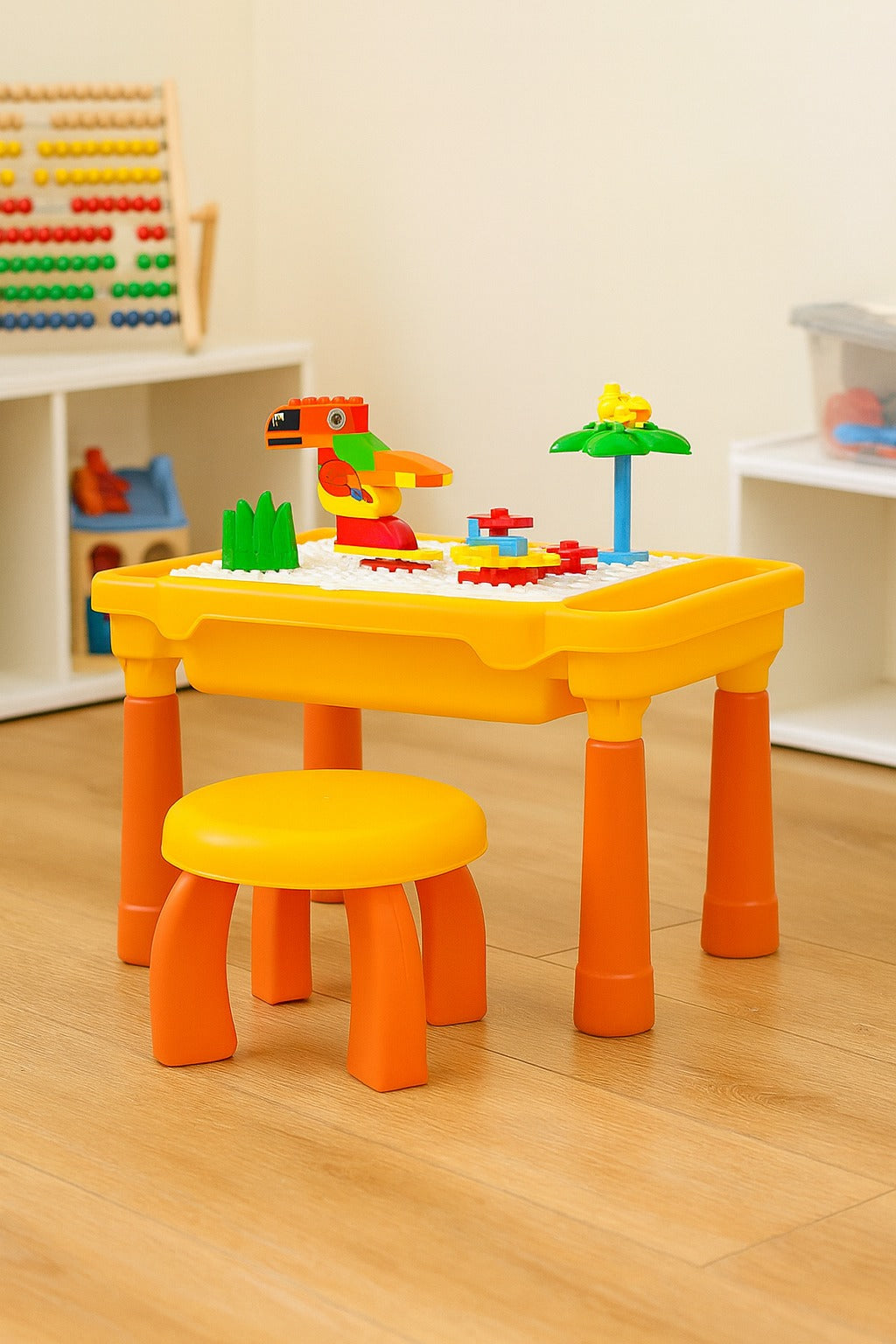 Building Blocks Table Multifunctional Puzzle Adventure Game - FF-LC-014