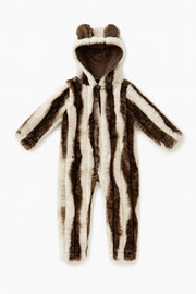 Brown + White
