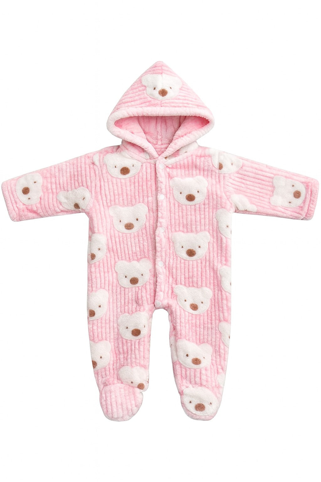 Infant Velour Romper (0-9M)