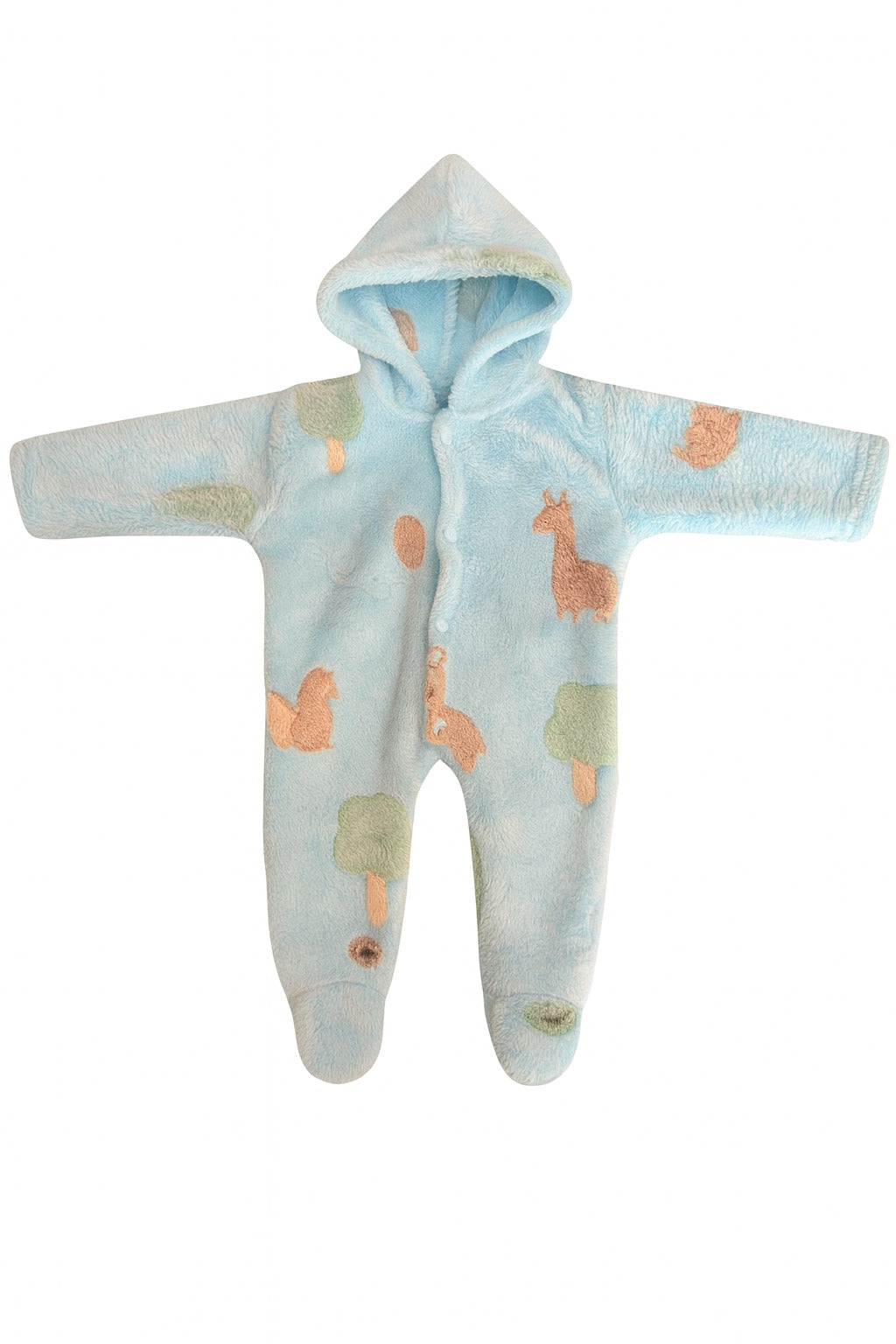 Infant Velour Romper (0-9M)