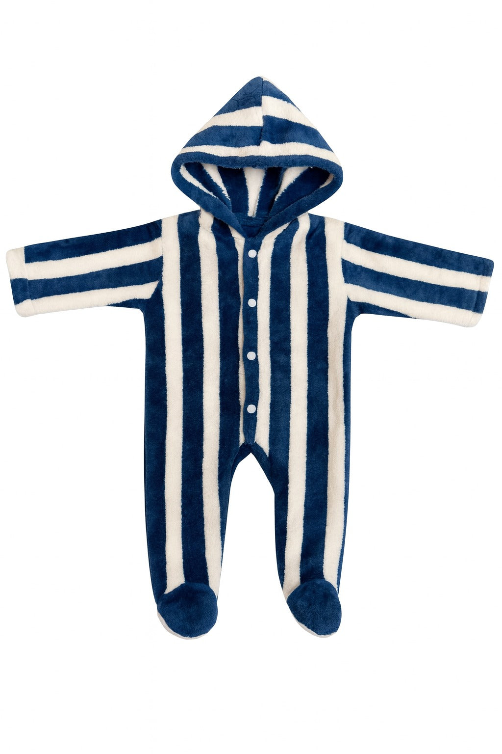 Infant Velour Romper (0-9M)
