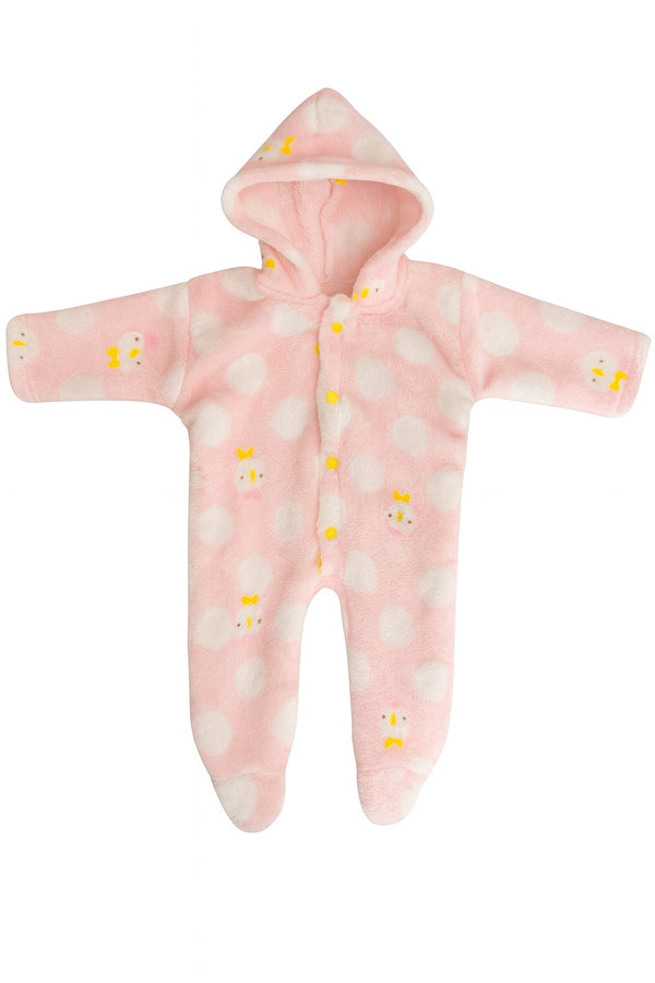 Infant Velour Romper (0-9M)