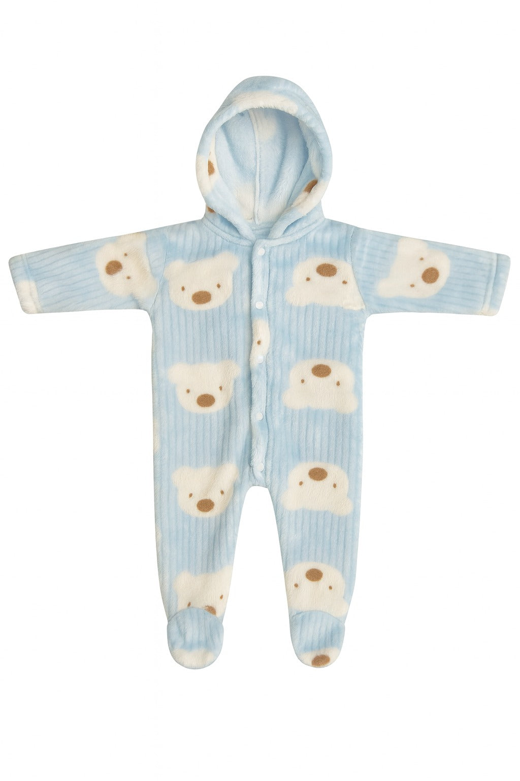 Infant Velour Romper (0-9M)