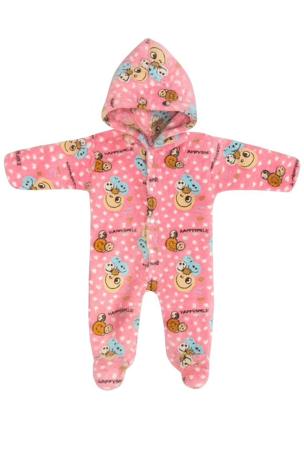 Infant Velour Romper (0-9M)