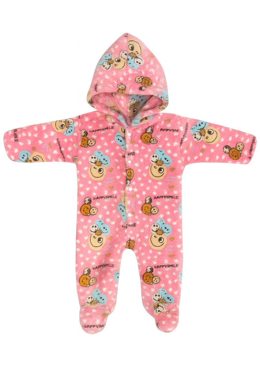 Infant Velour Romper (0-9M)
