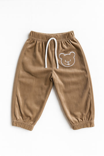 Velvet Trouser (9-24M) - Skin