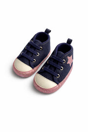 Navy Blue & Pink