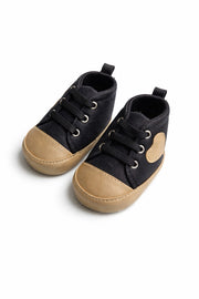 Navy Blue & Beige