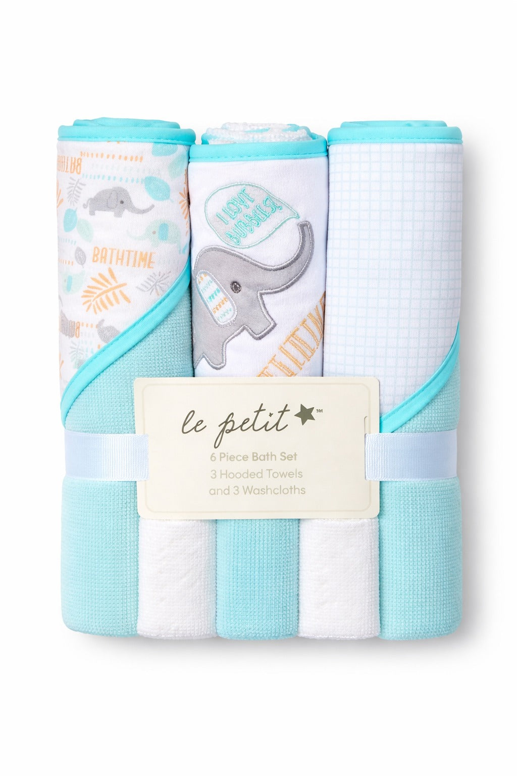 BE027-6 Piece Bath Set