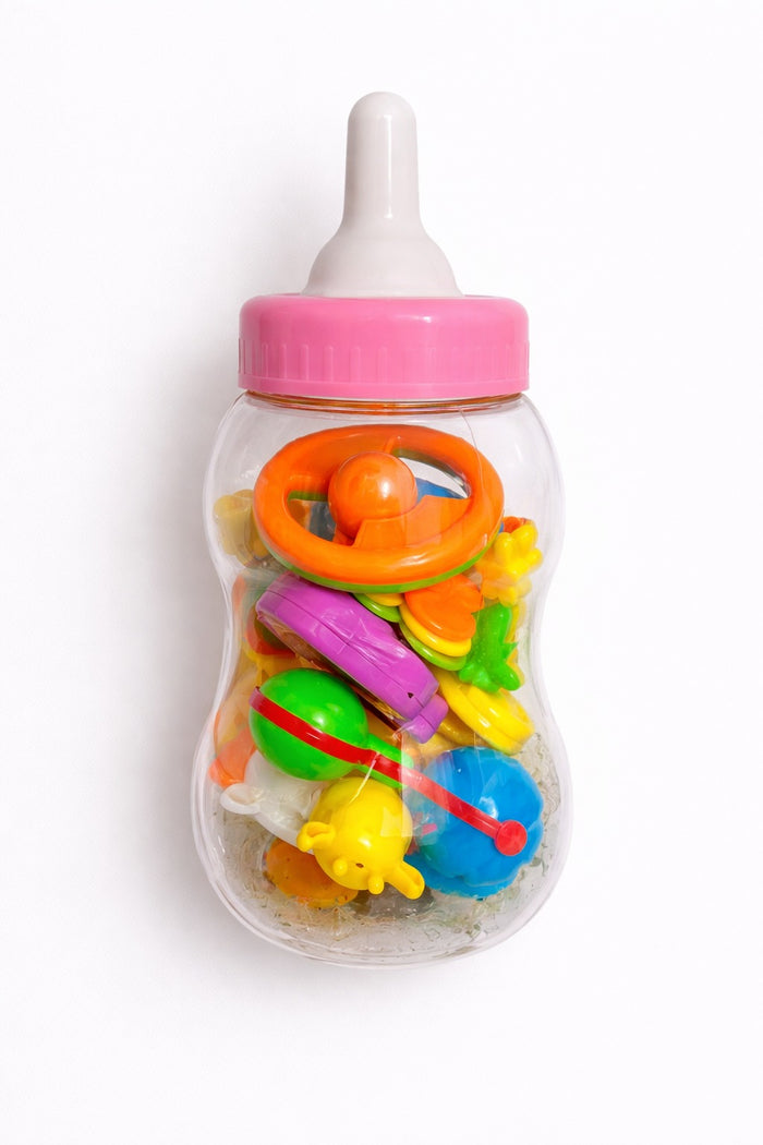 Egg & Bottle Rattle Box