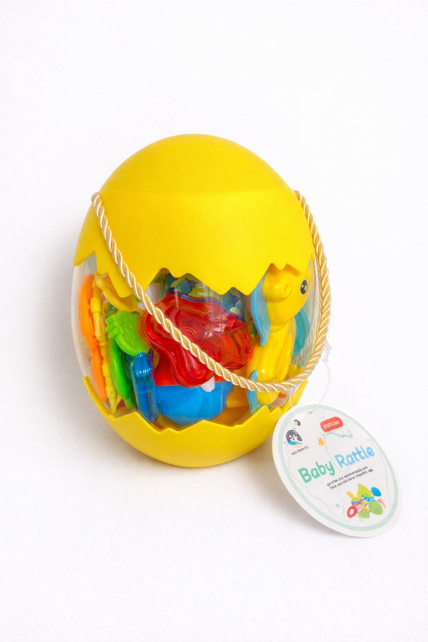 Egg & Bottle Rattle Box
