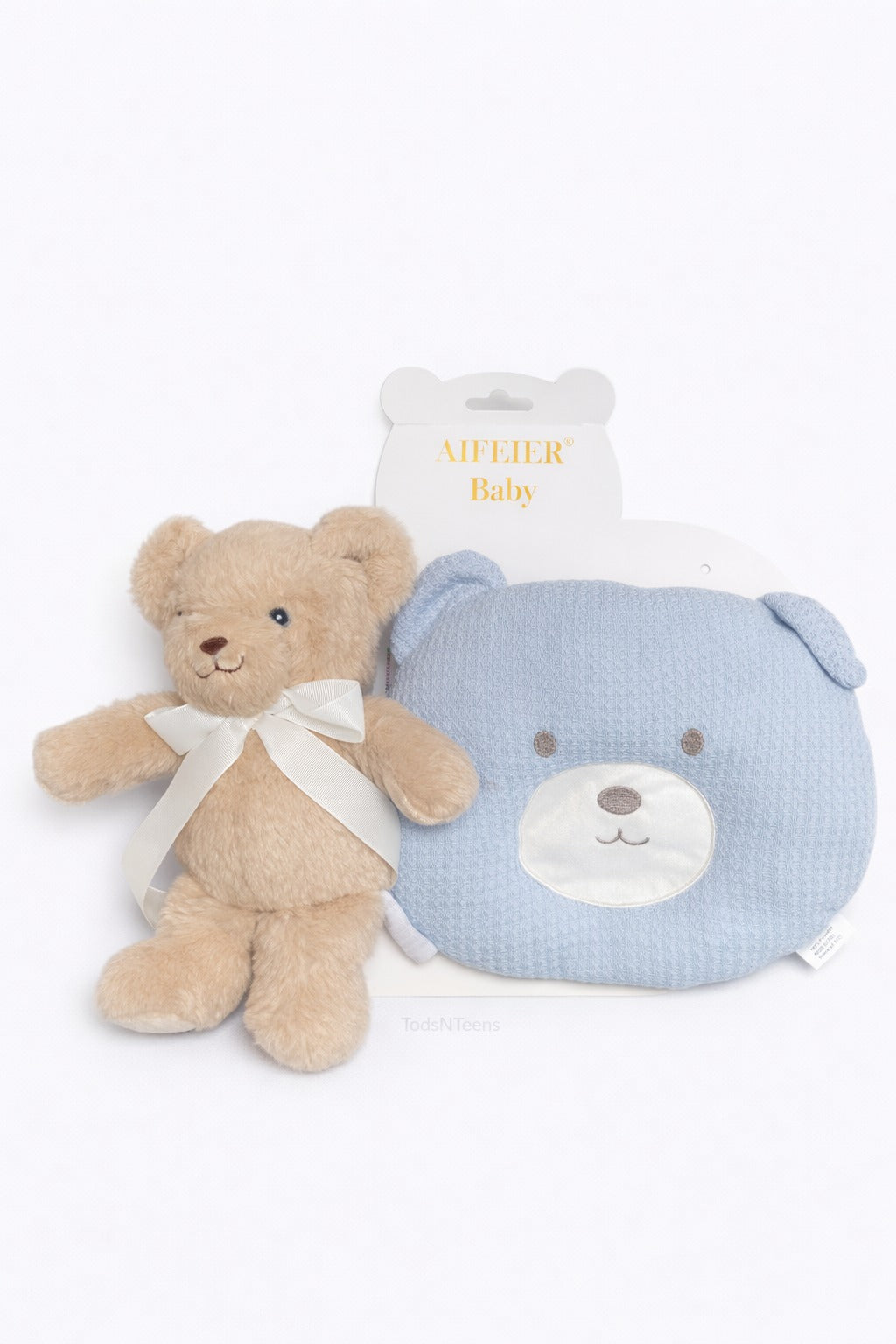 Plush Head Shaping Pillow with Stuff Toy