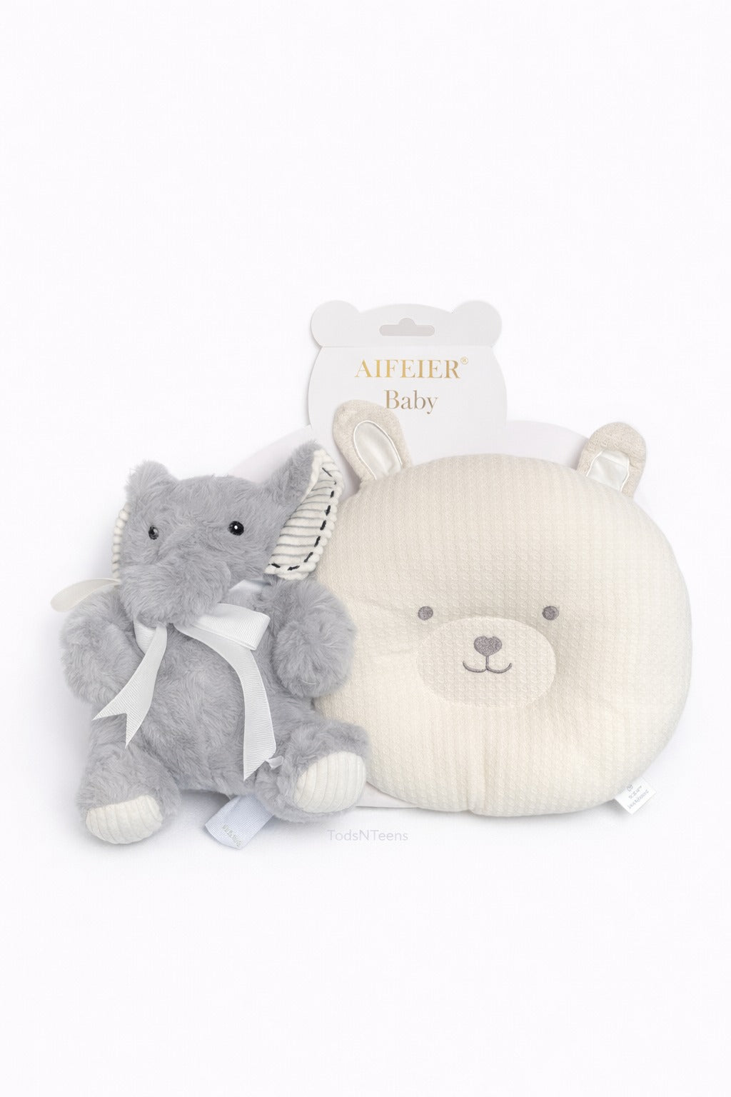 Plush Head Shaping Pillow with Stuff Toy