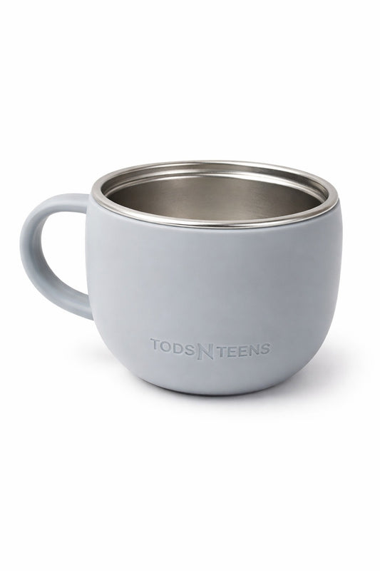 Stainless Steel + Silicone Feeding Cup