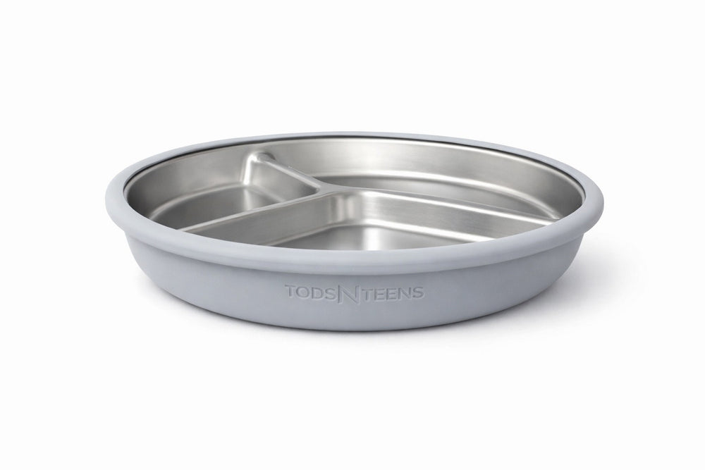 Stainless Steel + Silicone Suction Plate