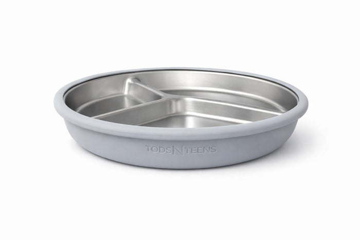 Stainless Steel + Silicone Suction Plate