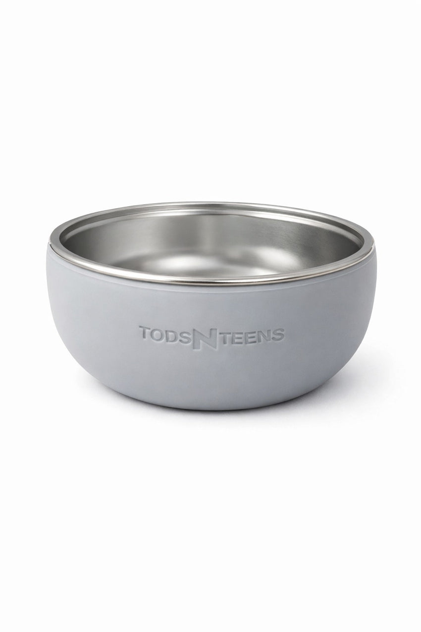 Stainless Steel + Silicone Snail Bowl