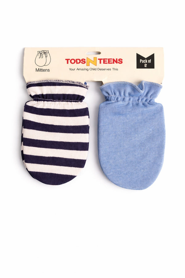 Pack of 2 Cotton Mittens