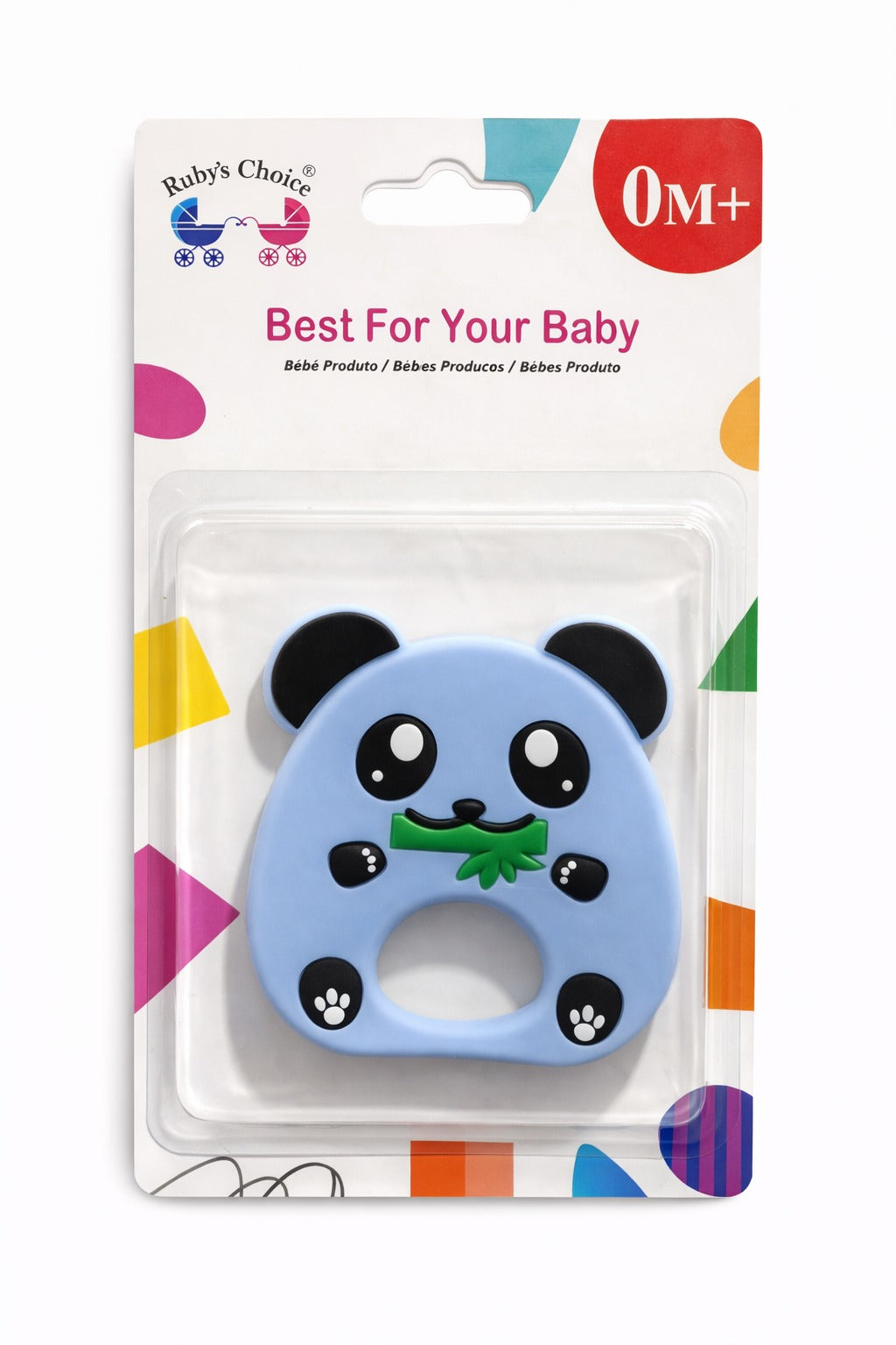 FE224-Panda Shape Baby teether