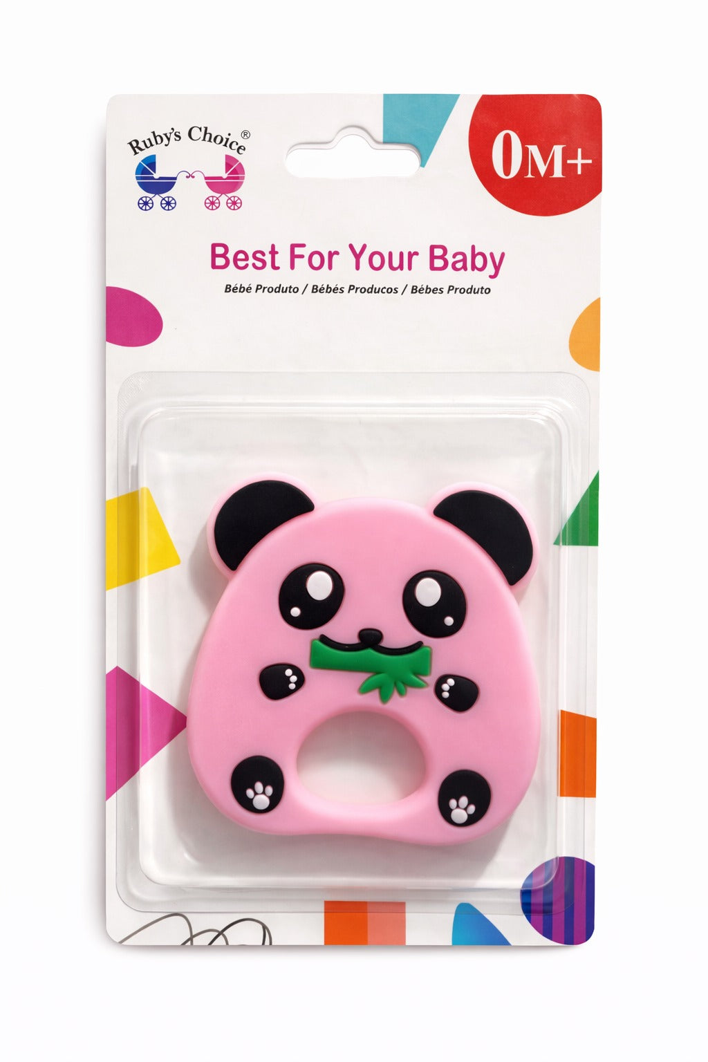 FE224-Panda Shape Baby teether