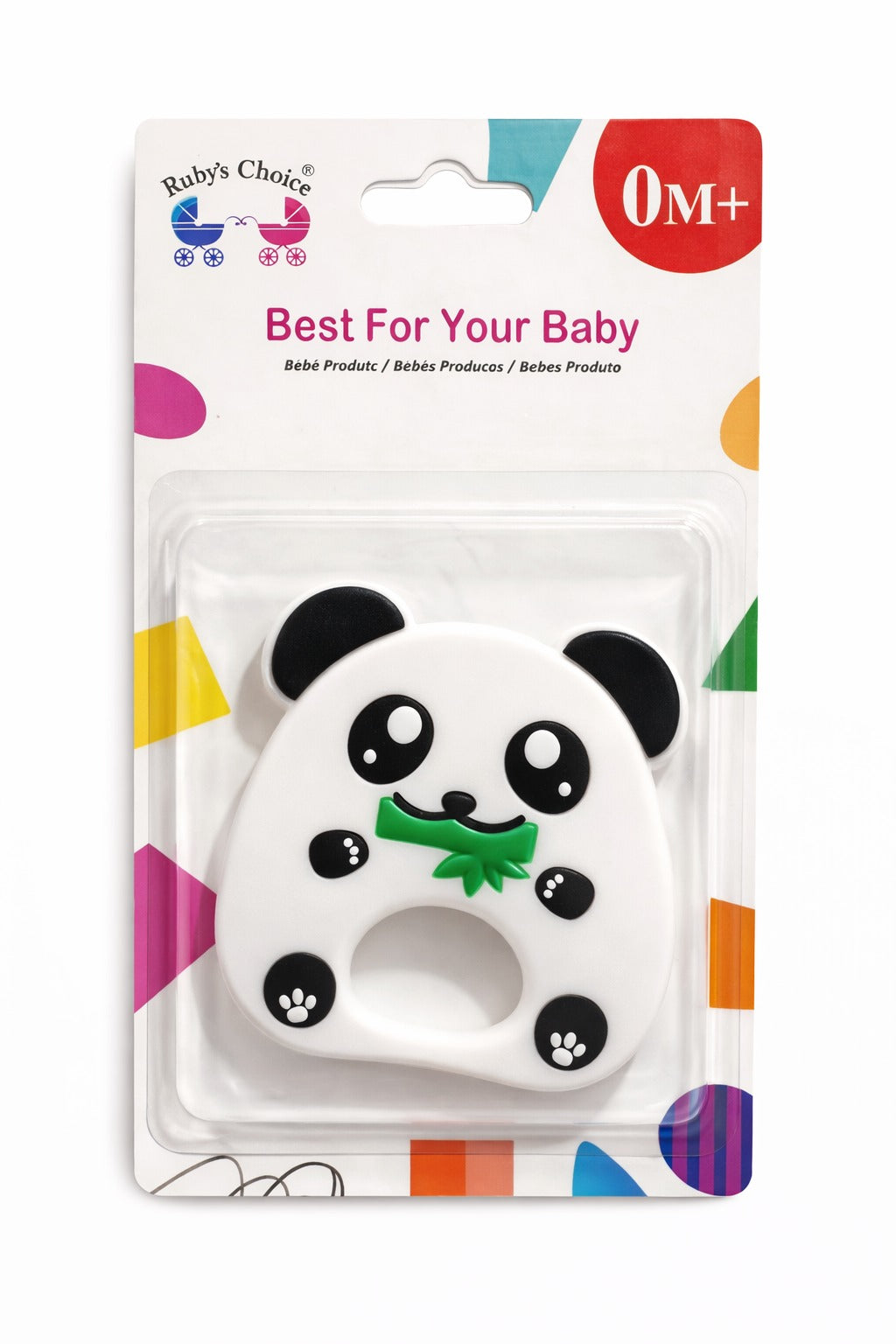 FE224-Panda Shape Baby teether
