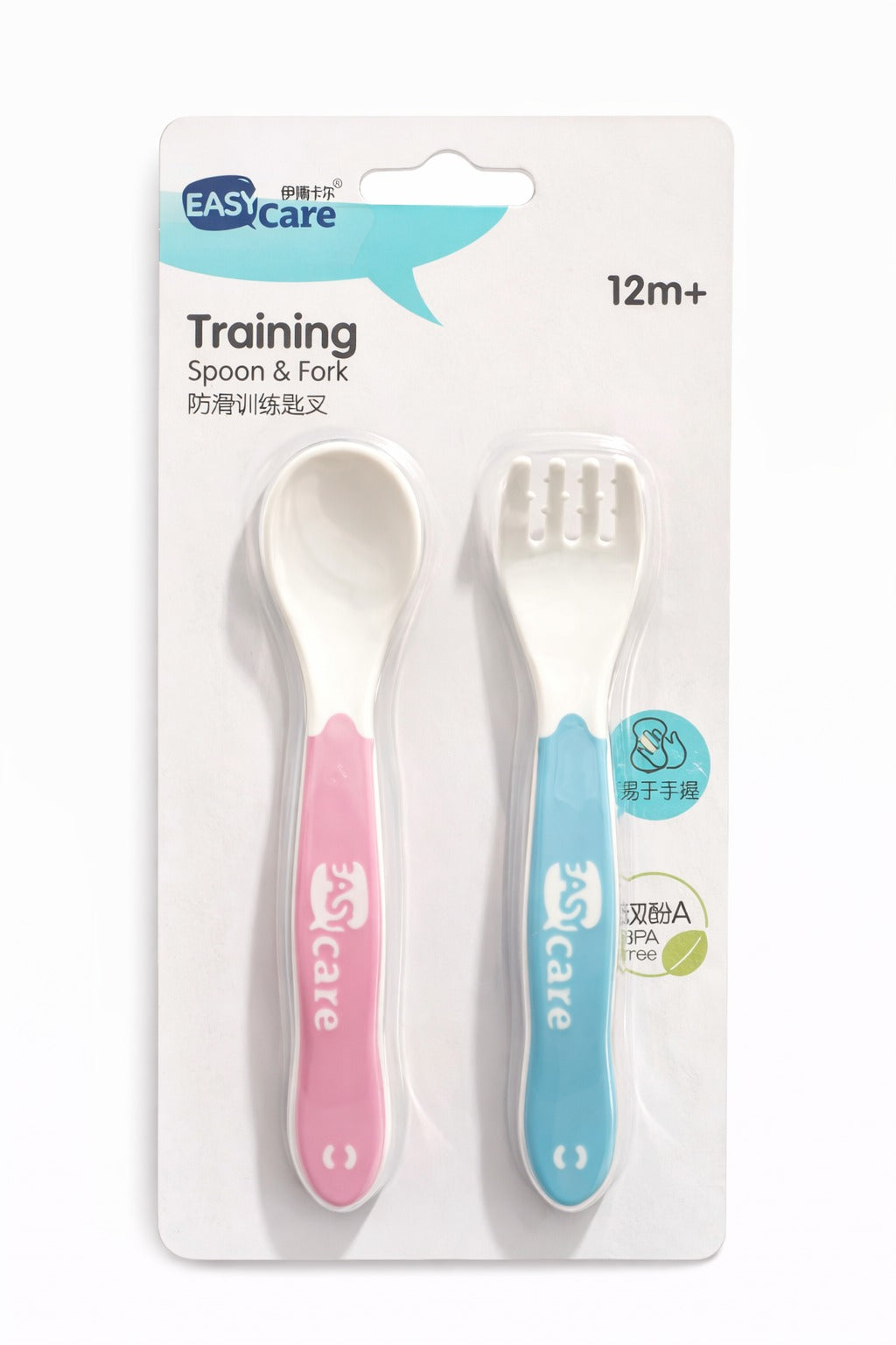 FE220-Baby training Spoon & Fork (12M+)