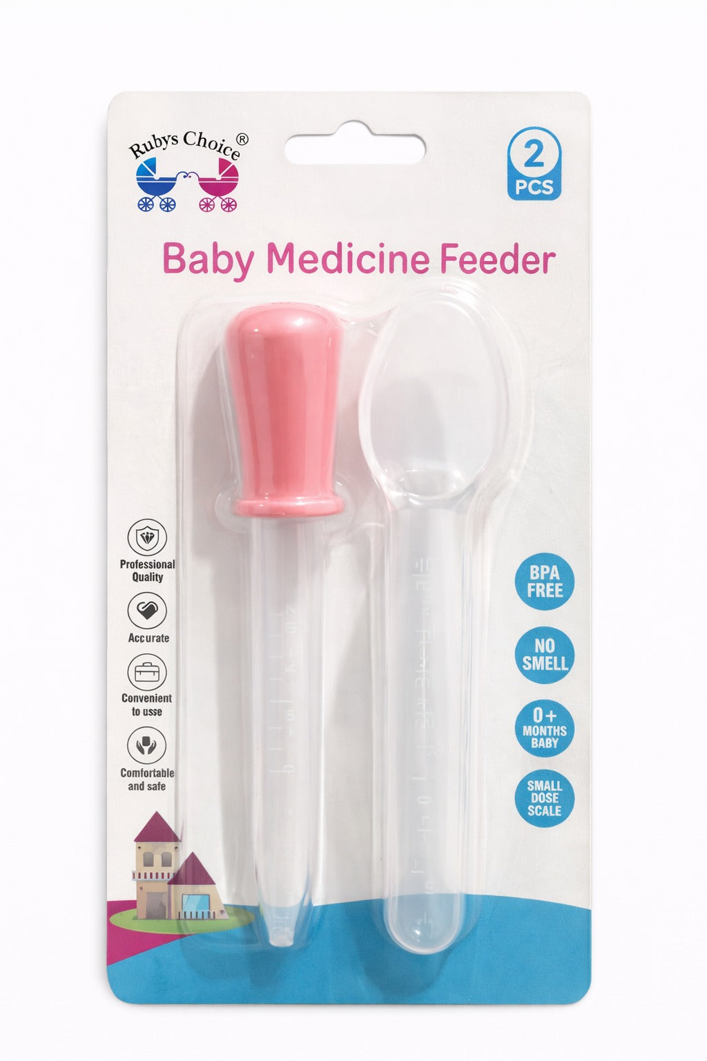 BC43-2 piece baby Medicine Feeder