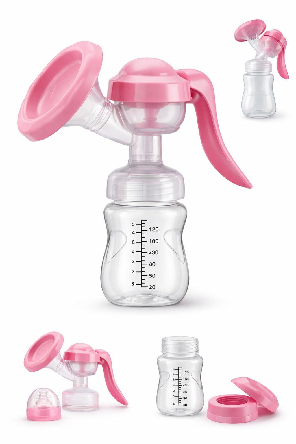 FE222-Manual Massage breast Pump