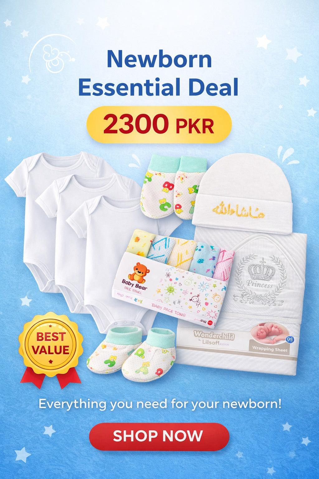 Newborn Essential Deal (0-3M)