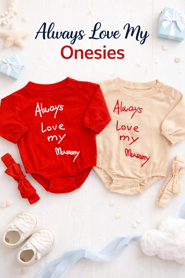 Always Love Mummy Outfit (0-6M)