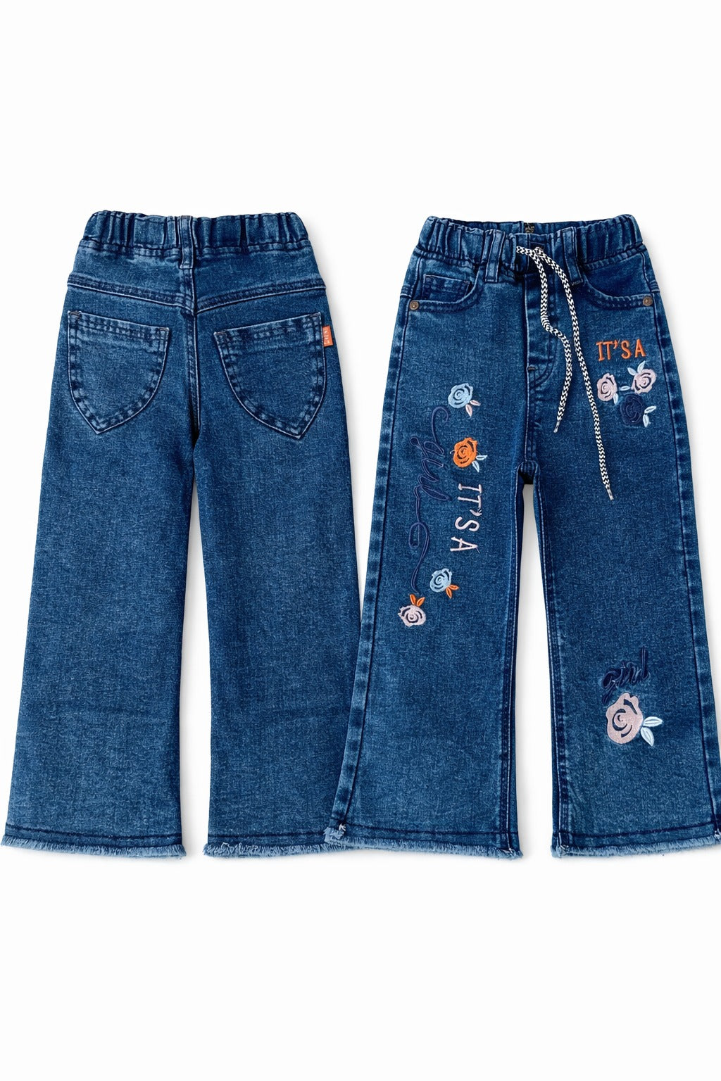 Girls Stylish Wide Leg Pants