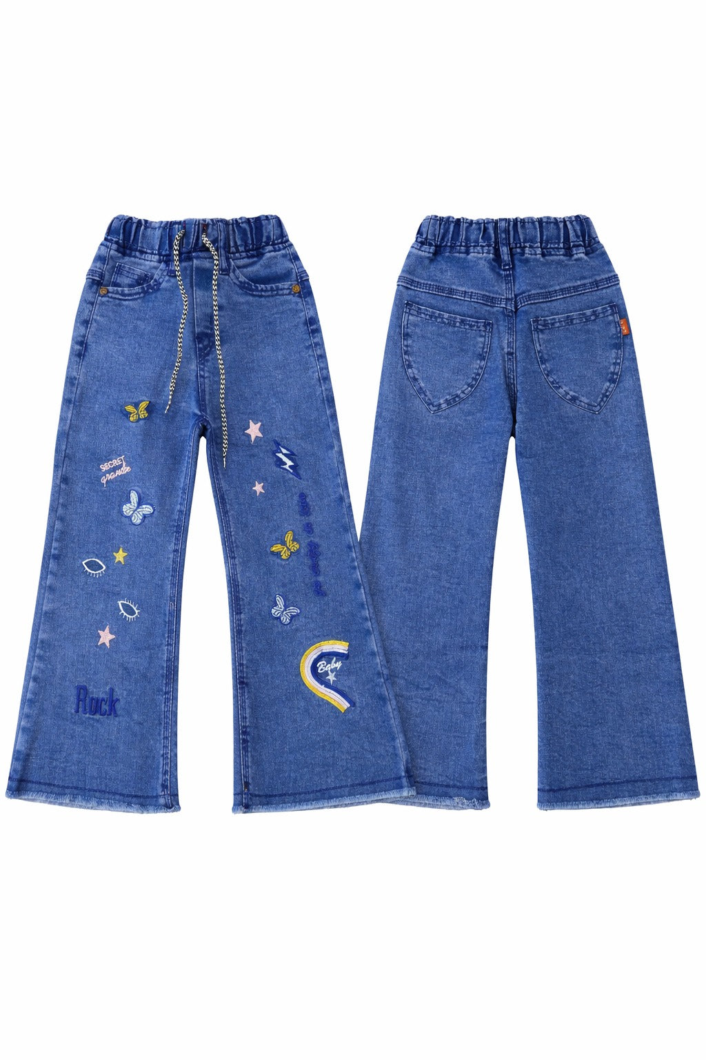 Girls Stylish Wide Leg Pants