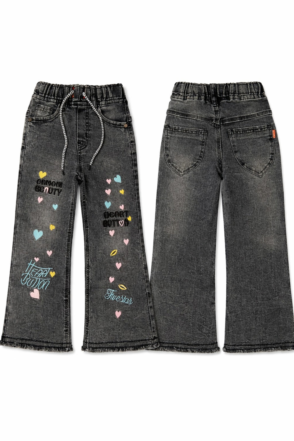 Girls Stylish Wide Leg Pants (3-10Y)