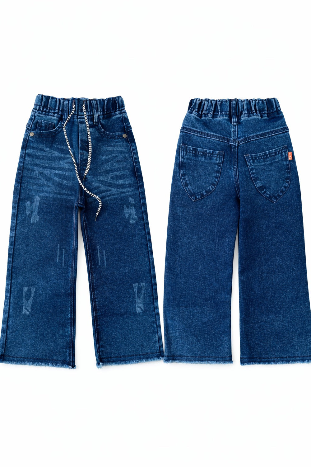 Girls Stylish Wide Leg Pants (3-10Y)