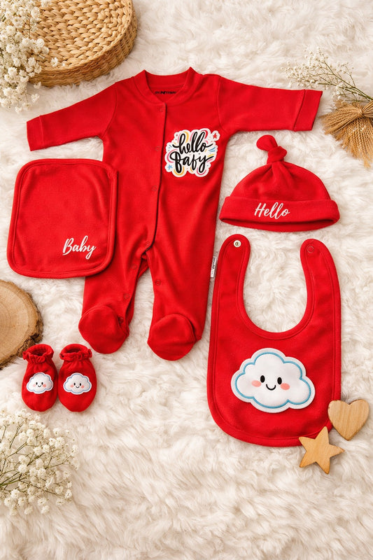 5 Pieces premium starter set - 0-3M