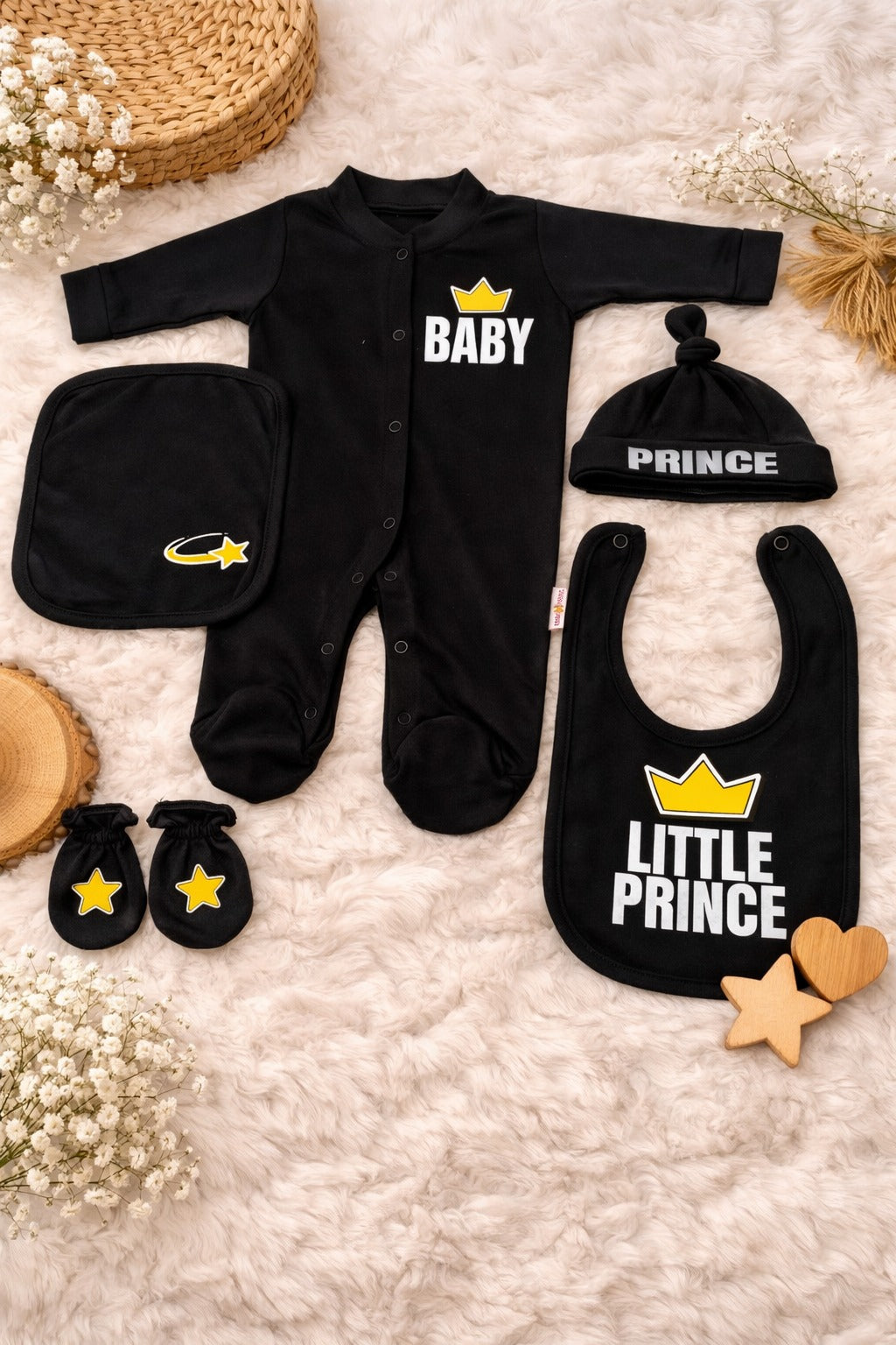 5 Pieces premium starter set - 0-3M