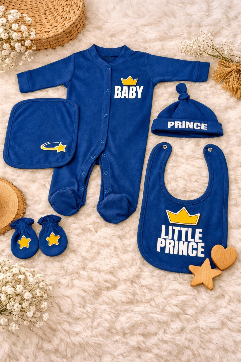 5 Pieces premium starter set - 0-3M