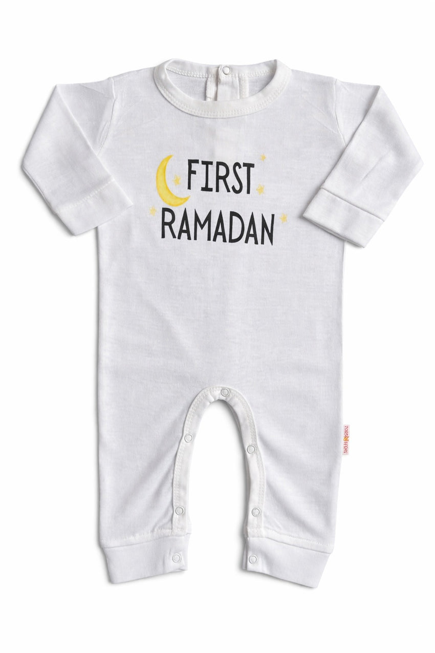 My First Eid & Ramadan Full Romper (0-12M)